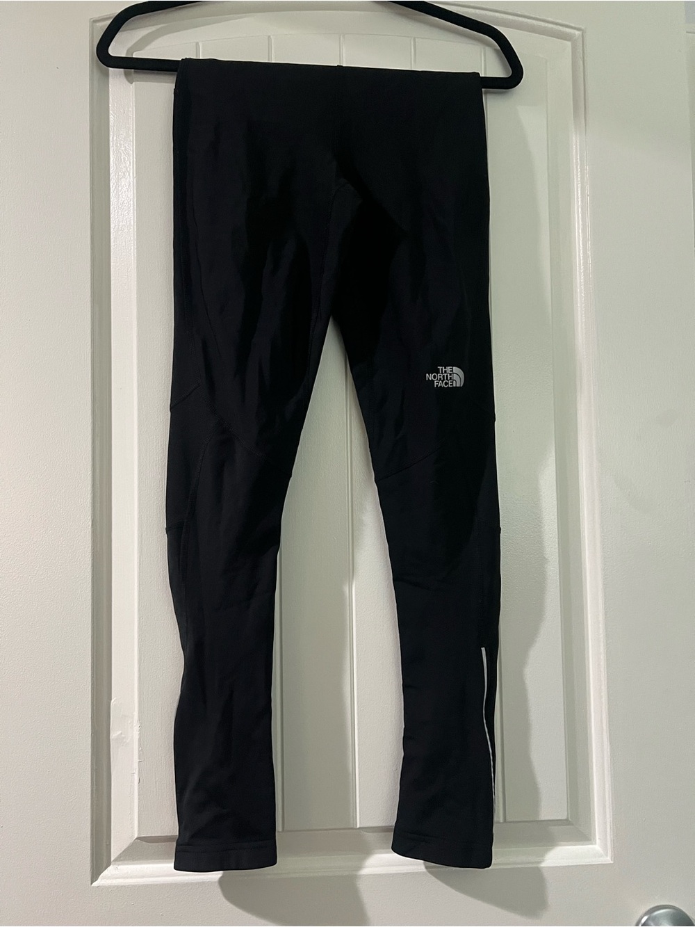 The North Face Women's Black Athletic Joggers with Reflective Accents
